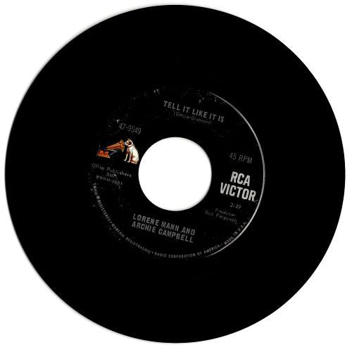 Lorene Mann, Archie Campbell : Tell It Like It Is (7", Single)