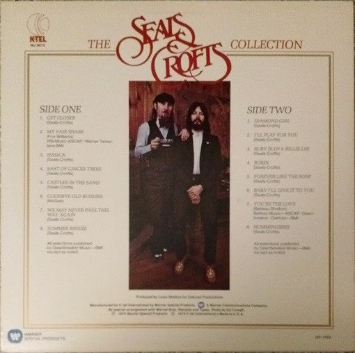 Seals & Crofts : The Seals & Crofts Collection (LP, Comp, Spe)