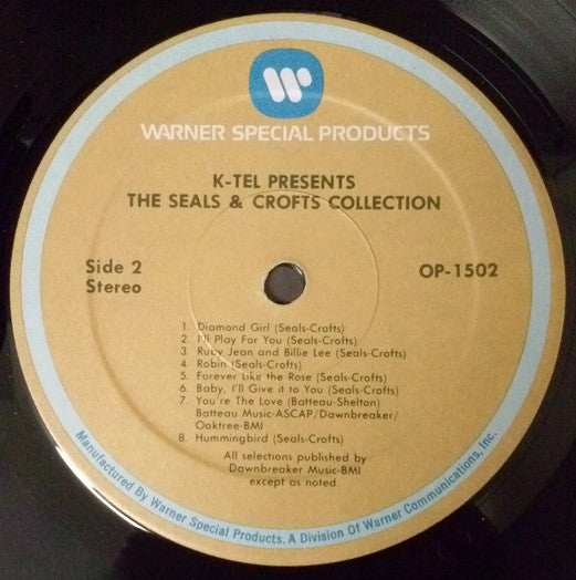 Seals & Crofts : The Seals & Crofts Collection (LP, Comp, Spe)