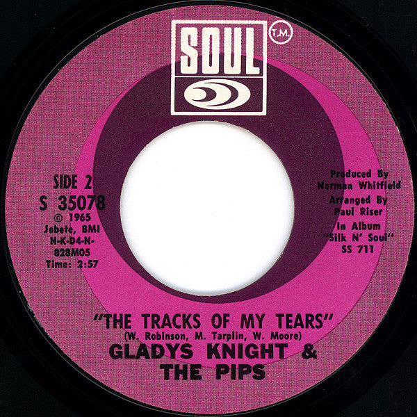 Gladys Knight And The Pips : If I Were Your Woman (7", Single, Pit)