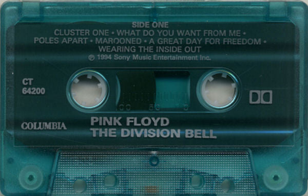 Pink Floyd : The Division Bell (Cass, Album, Blu)