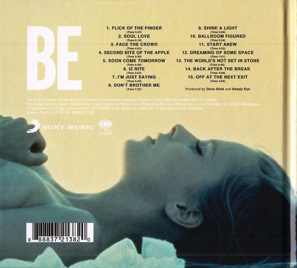 Beady Eye : BE (CD, Album, Dlx, Ltd, Dig)