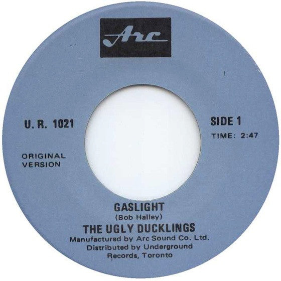 The Ugly Ducklings : Gaslight / Nothin' (7", RE)