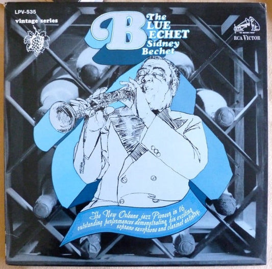 Sidney Bechet : The Blue Bechet (LP, Comp, Mono)