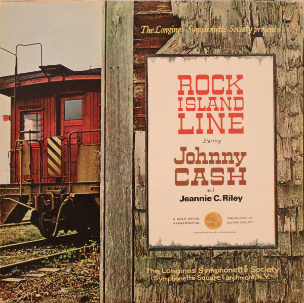 Johnny Cash And Jeannie C. Riley : Rock Island Line (LP, Comp)