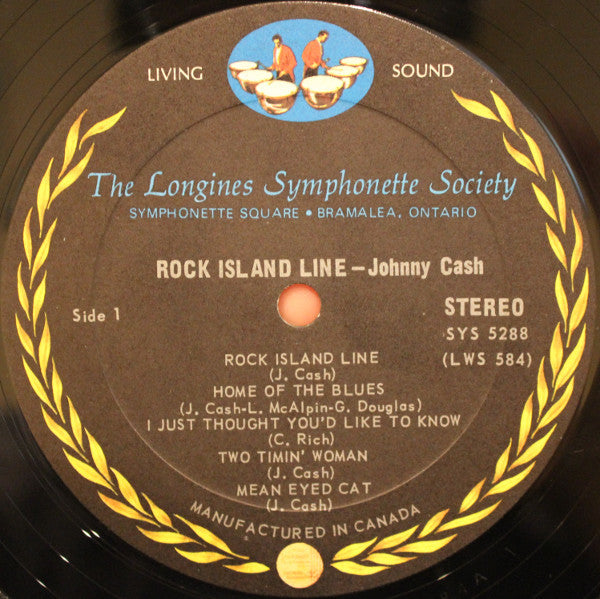 Johnny Cash And Jeannie C. Riley : Rock Island Line (LP, Comp)