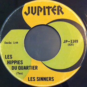 Les Sinners : Les Hippies Du Quartier (7", Single)