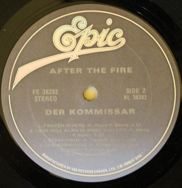 After The Fire : Der Kommissar (LP, Comp)