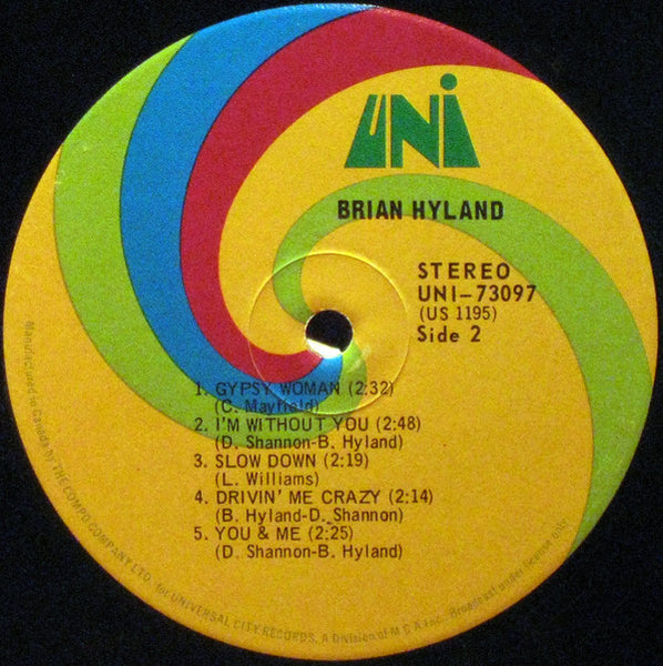 Brian Hyland : Brian Hyland (LP)