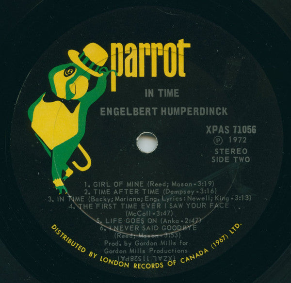 Engelbert Humperdinck : In Time (LP, Album)