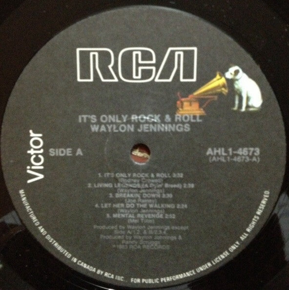 Waylon Jennings : It's Only Rock & Roll (LP, Album)