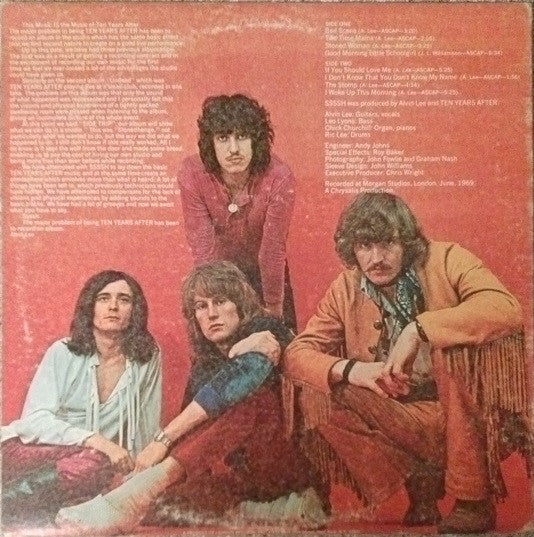 Ten Years After : Ssssh. (LP, Album, Gat)