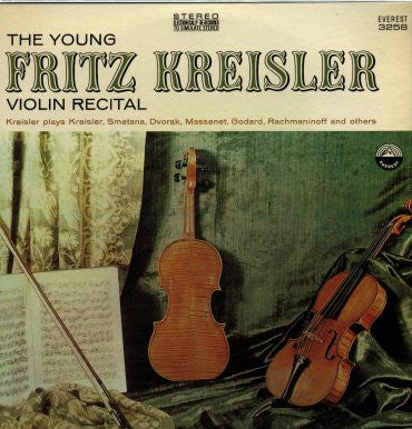 Fritz Kreisler With Guest John McCormack (2) : The Young Fritz Kreisler - Violin Recital (LP, Comp)