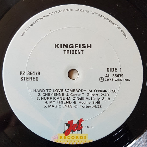 Kingfish : Trident (LP, Album)