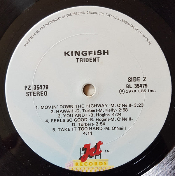 Kingfish : Trident (LP, Album)