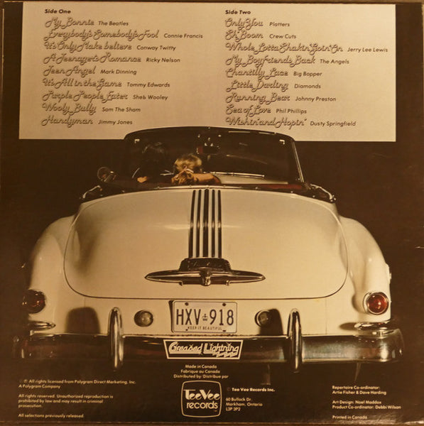 Various : Greased Lightning (LP, Comp)