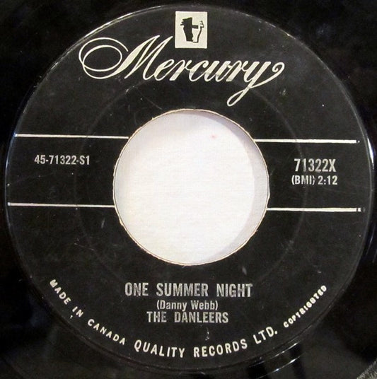 The Danleers : One Summer Night / Wheelin' And A-Dealin' (7")