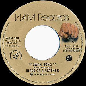 Birds Of A Feather (5) : Swan Song (7", Single)