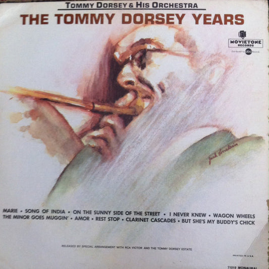 Tommy Dorsey & His Orchestra* : The Tommy Dorsey Years (LP, Comp, Mono)
