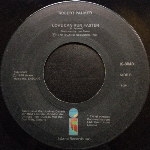Robert Palmer : Bad Case Of Loving You (Doctor, Doctor) (7", Bla)