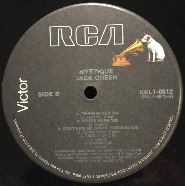 Jack Green : Mystique (LP, Album)