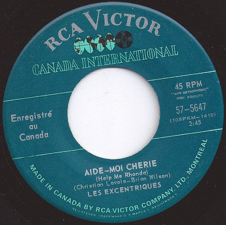Les Excentriques : Aide-Moi Chérie / Danse Danse Danse (7", Single)