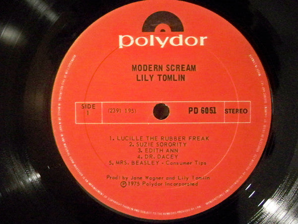 Lily Tomlin : Modern Scream (LP, Album, Gat)