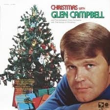 Glen Campbell And The Hollywood Pops Orchestra* With The Voices Of Christmas : Christmas With Glen Campbell (LP, Comp)