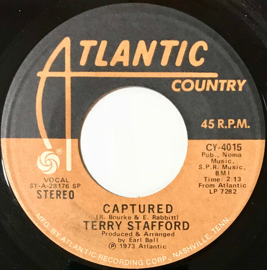 Terry Stafford : Captured (7", Single, Spe)