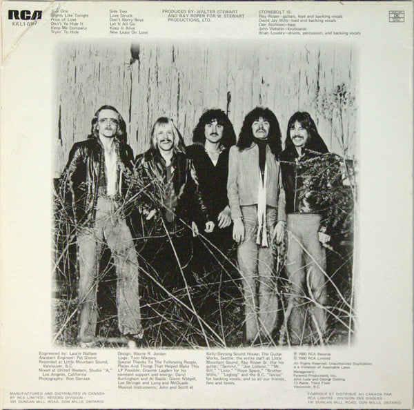 Stonebolt : Keep It Alive (LP, Album)