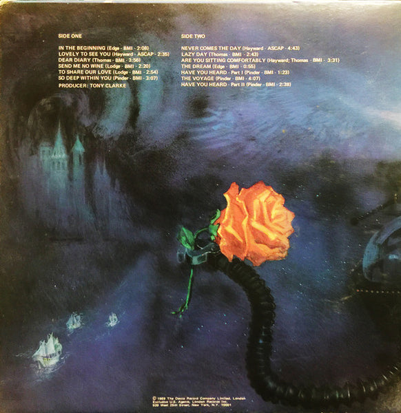 The Moody Blues : On The Threshold of a Dream (LP, Album, Ter)