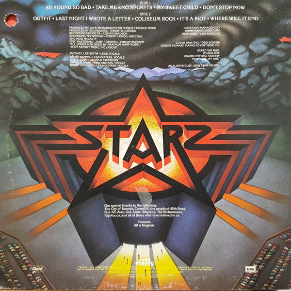 Starz (2) : Coliseum Rock (LP, Album)