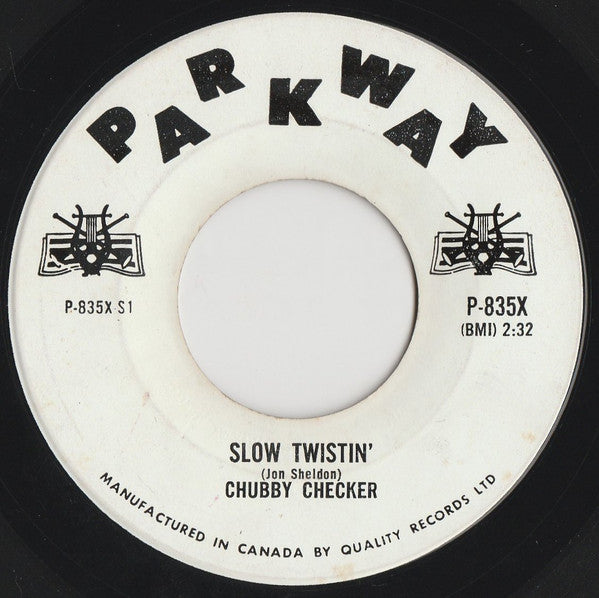 Chubby Checker : Slow Twistin' (7")
