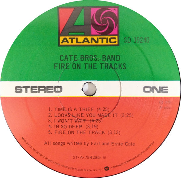 Cate Bros. Band : Fire On The Tracks (LP, Album)