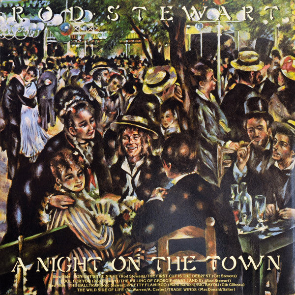 Rod Stewart : A Night On The Town (LP, Album, RE)