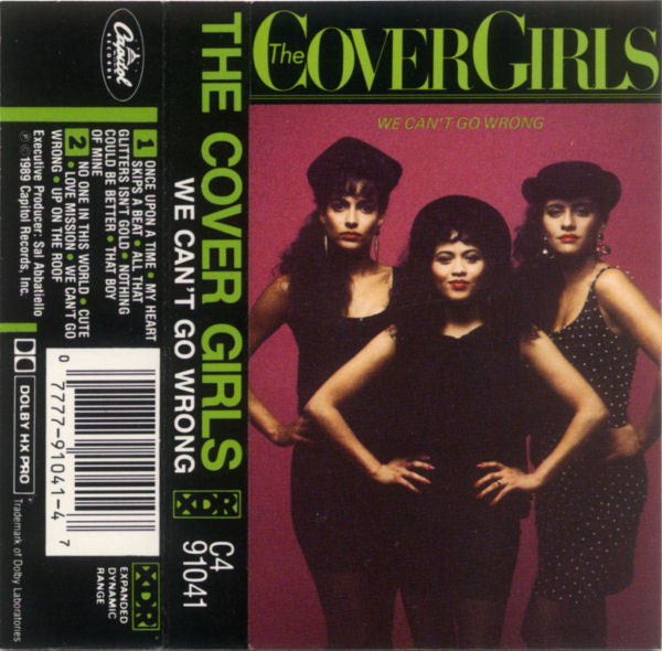The Cover Girls : We Can't Go Wrong (Cass, Album, Dol)