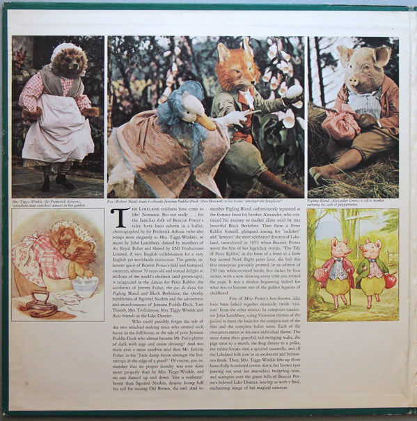 John Lanchbery Conducting Orchestra Of The Royal Opera House, Covent Garden : Music From The Royal Ballet Film Peter Rabbit And Beatrix Potter (LP, Scr)