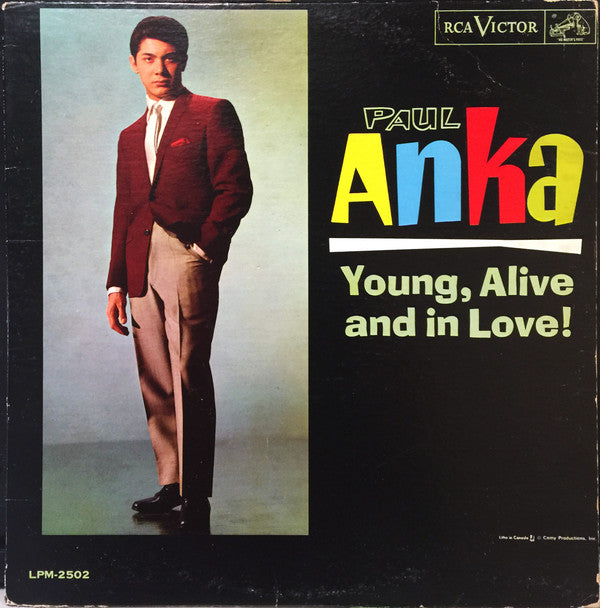 Paul Anka : Young, Alive And In Love! (LP, Album)