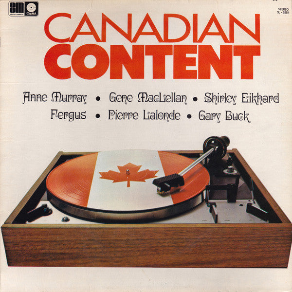 Various : Canadian Content (LP)