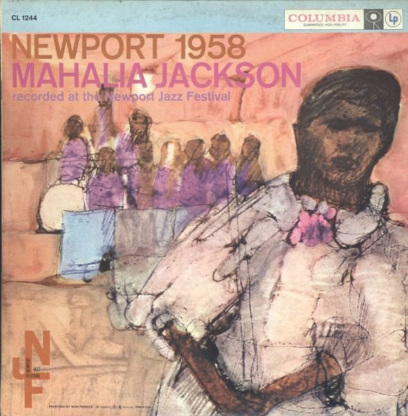 Mahalia Jackson : Newport 1958 (LP, Album, Mono)