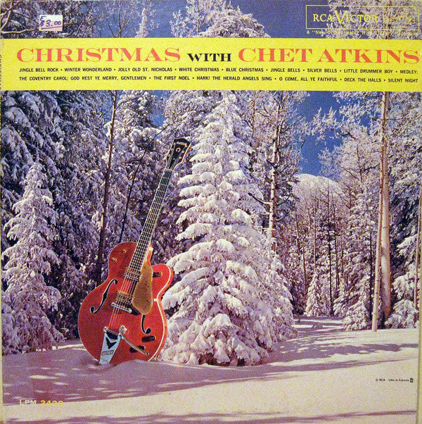 Chet Atkins : Christmas With Chet Atkins (LP, Album, Mono)