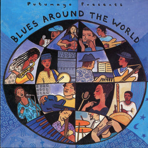 Various : Blues Around The World (CD, Comp, Promo, Car)