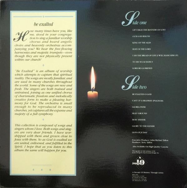 John Michael Talbot & Friends : Be Exalted (LP, Album)