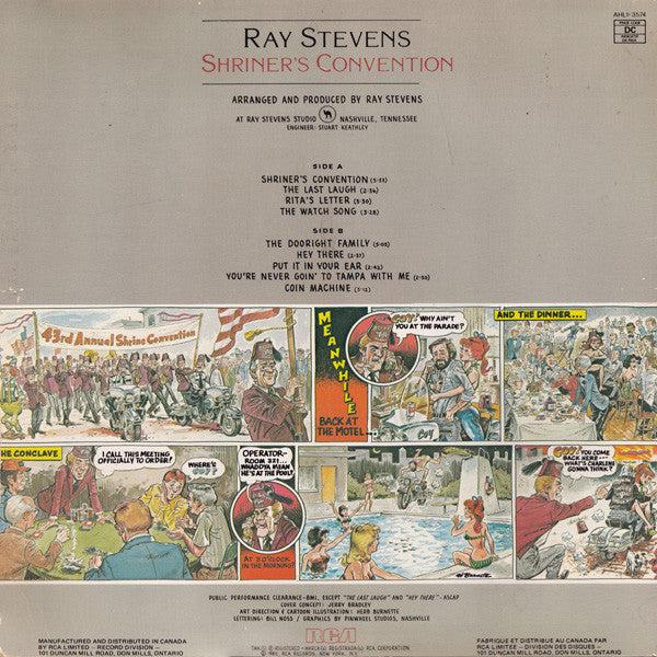 Ray Stevens : Shriner's Convention (LP, Album)