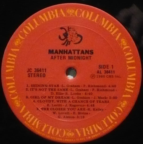 Manhattans : After Midnight (LP, Album)