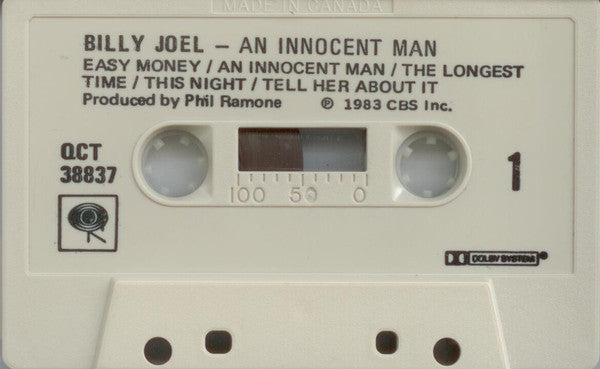 Billy Joel : An Innocent Man (Cass, Album)