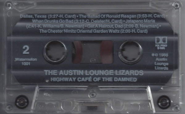 Austin Lounge Lizards : Highway Café Of The Damned (Cass, Album)