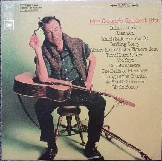 Pete Seeger : Pete Seeger's Greatest Hits (LP, Comp)