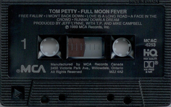 Tom Petty : Full Moon Fever (Cass, Album, Dol)