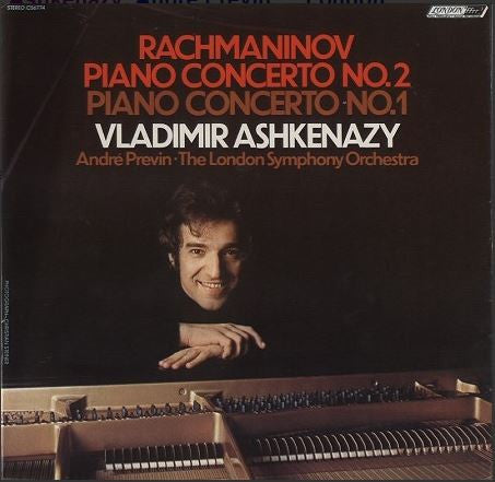 Rachmaninov* - Vladimir Ashkenazy, London Symphony Orchestra, André Prévin* : Piano Concertos Nos.1 And 2 (LP, Album, Club)
